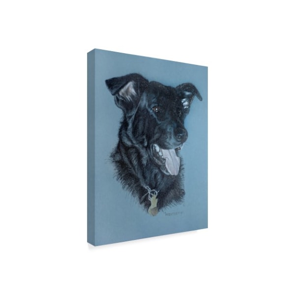 Rusty Frentner 'Dog Portrait' Canvas Art,35x47